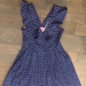 Kate Spade Geo Dot Popplin Dress Size 12 (NWT)